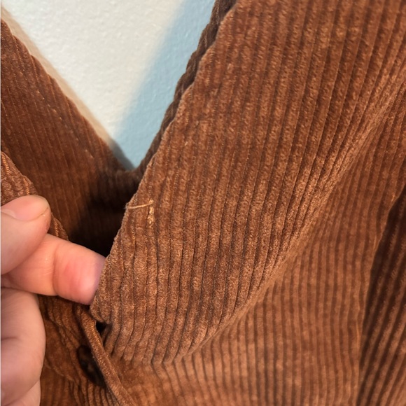 SHEIN Brown Corduroy Long Sleeve Dress - Picture 7 of 8